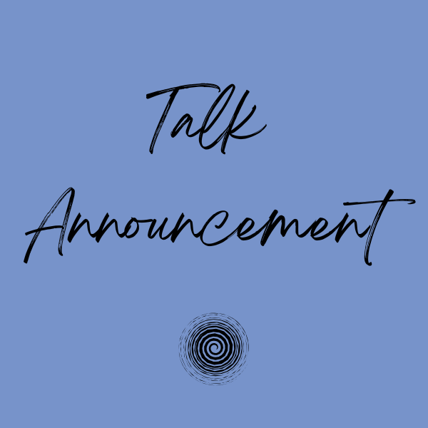 Talk announcement